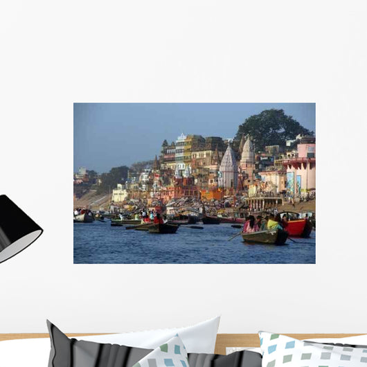 Varanasi Ganges River Wall Decal