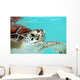 Water Turtle Wall Decal