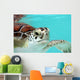 Water Turtle Wall Mural