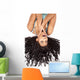 Woman Upside down Hair Wall Mural