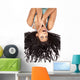 Woman Upside down Hair Wall Mural