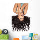 Woman Upside down Hair Wall Mural