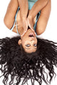 Woman Upside down Hair Wall Mural