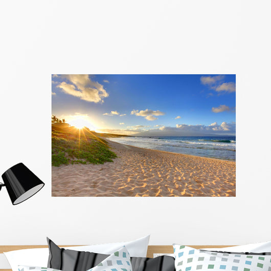 Tropical Beach Sunset Oneloa