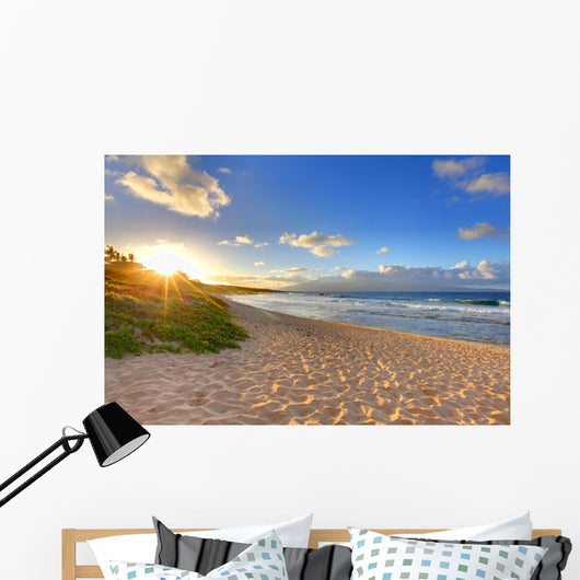 Tropical Beach Sunset Oneloa