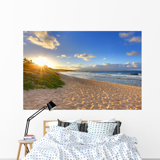 Tropical Beach Sunset Oneloa