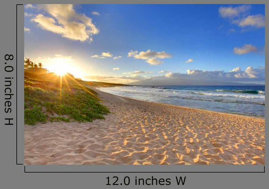 Tropical Beach Sunset Oneloa