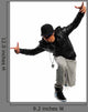 Hip Hop Dancer Wall Decal