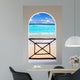 Arch Window Tropical Caribbean