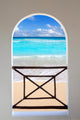 Arch Window Tropical Caribbean