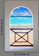 Arch Window Tropical Caribbean