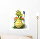 Dragon Et Brosse Dents Wall Decal