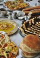 Middle-eastern Breakfast Wall Mural