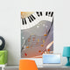 Music madness Wall Mural