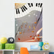Music madness Wall Mural
