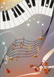 Music madness Wall Mural