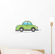 cartoon car Wall Decal