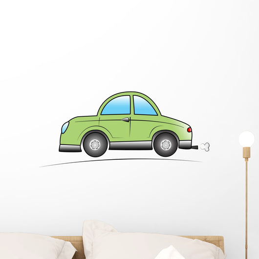 cartoon car Wall Decal