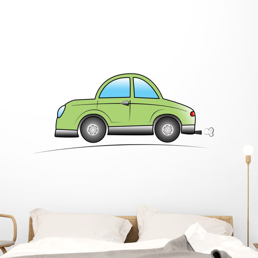 cartoon car Wall Decal