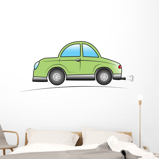cartoon car Wall Decal