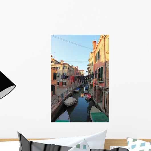 Venetian Canal Wall Mural