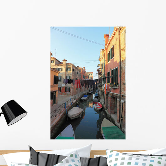 Venetian Canal Wall Mural