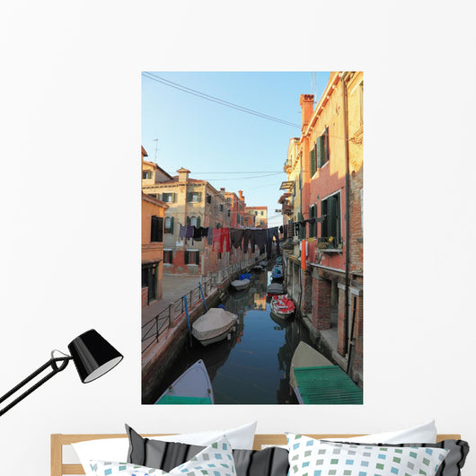 Venetian Canal Wall Mural