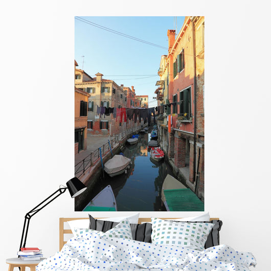 Venetian Canal Wall Mural