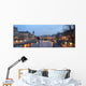 Paris - view from Pont Neuf bridge at night Wall Mural