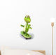 Lizard and Skateboard Wall Decal
