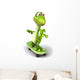 Lizard and Skateboard Wall Decal