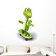 Lizard and Skateboard Wall Decal