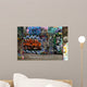 wall of graffiti Wall Mural