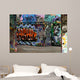 wall of graffiti Wall Mural