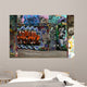 wall of graffiti Wall Mural