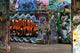 wall of graffiti Wall Mural