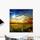 Sunflower Wall Mural