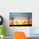 Electricity Pylons Wall Mural