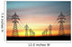 Electricity Pylons Wall Mural