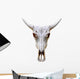 Bull Skull Wall Decal