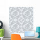 Seamless Ornament Floral Gray