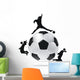 Football Women Soccer Wall Mural