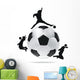 Football Women Soccer Wall Mural