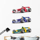 Formula One Racecars Wall Decal