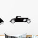 auto antiguo Wall Decal