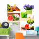 Wellness Spa Collage Blten Wall Mural