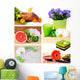 Wellness Spa Collage Blten Wall Mural