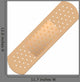 adhesive bandage Wall Decal