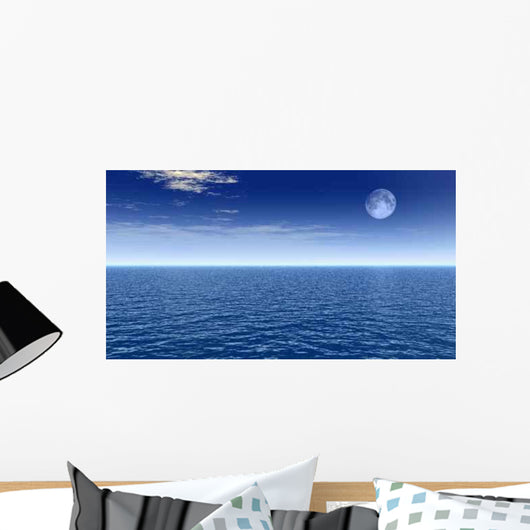 Moon Wall Decal Design 2