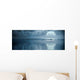 Full Moon over Ocean Wall Decal